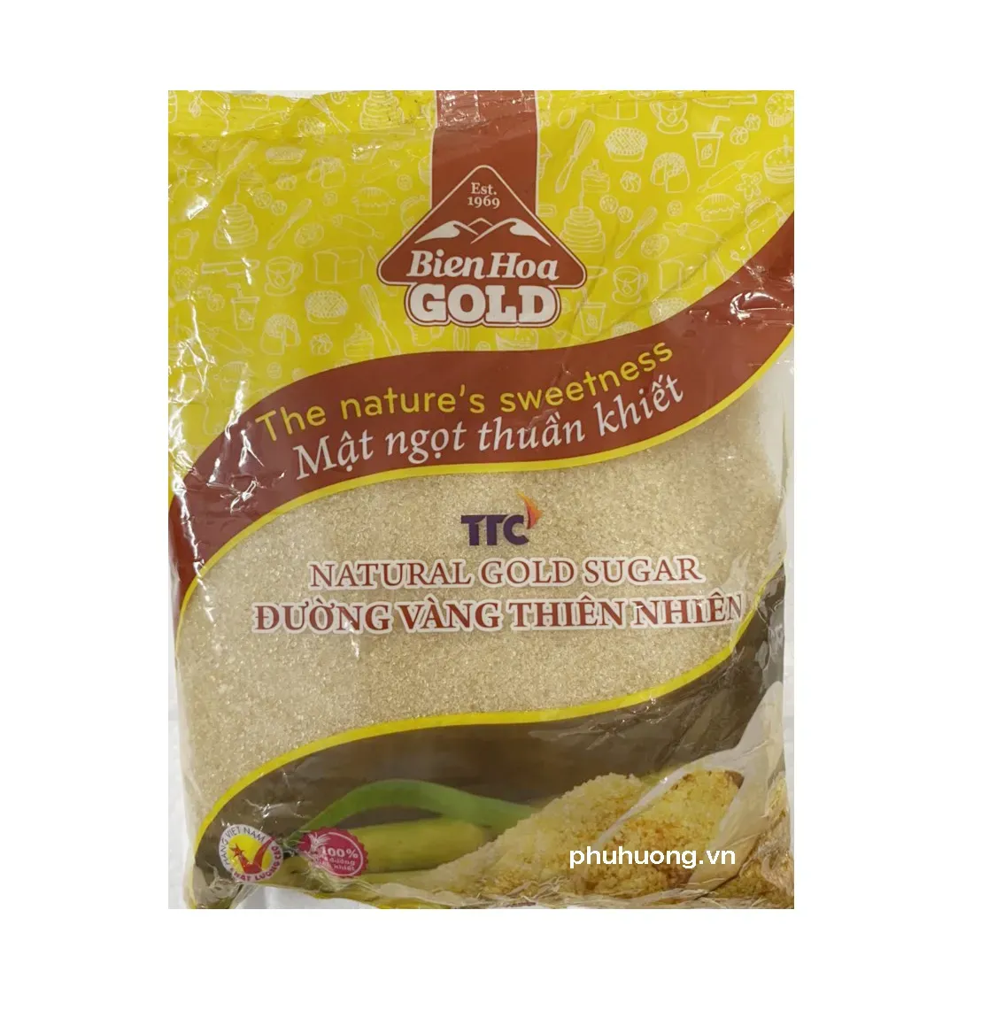 Đường vàng Biên Hòa 1kg