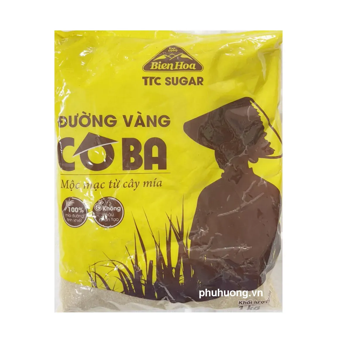 Đường vàng Cô Ba 1kg