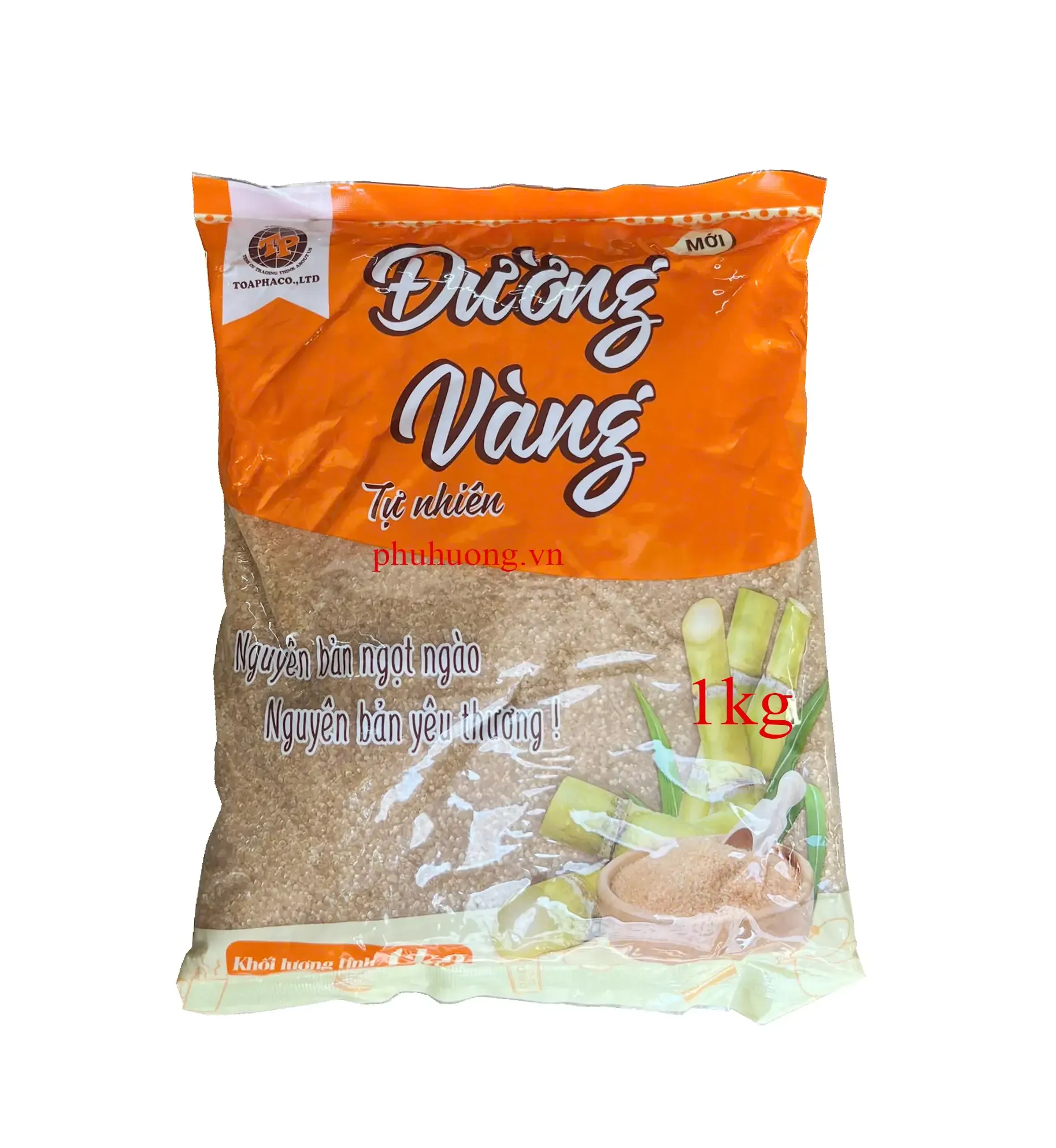 Đường Vàng Tự Nhiên 1Kg- Toàn Phát