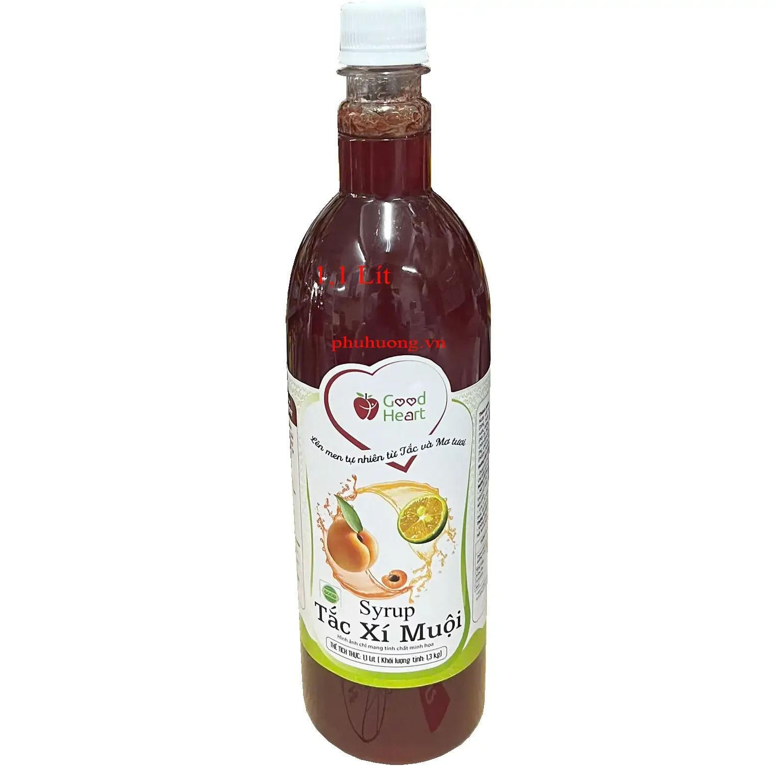 Syrup tắc xí muội GOOD HEART 1,1 LÍT