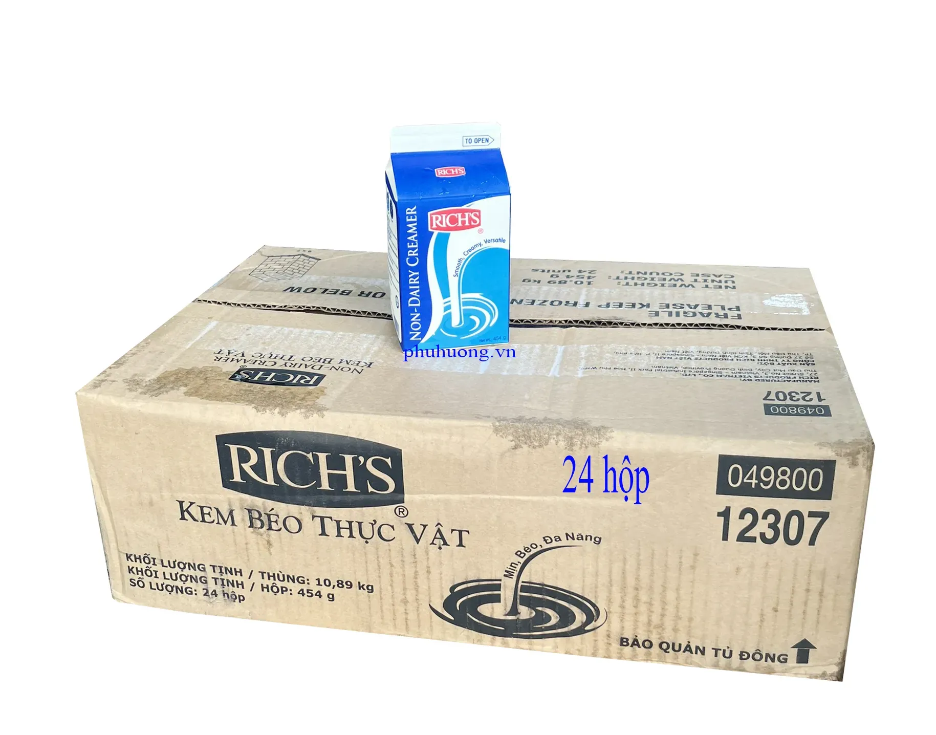 Kem béo đa năng Rich 454g (MẪU CŨ) - Thùng 24 hộp