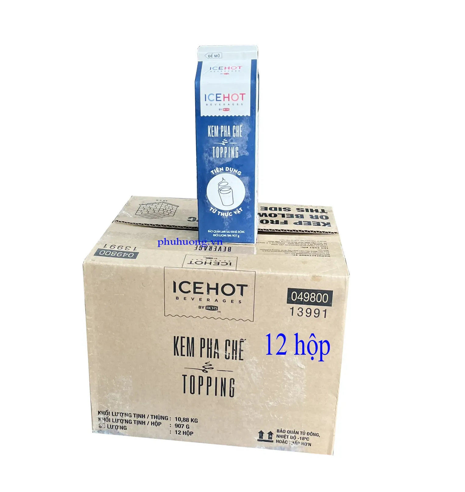 Kem tiện dụng On Top 907g - Thùng 12 hộp