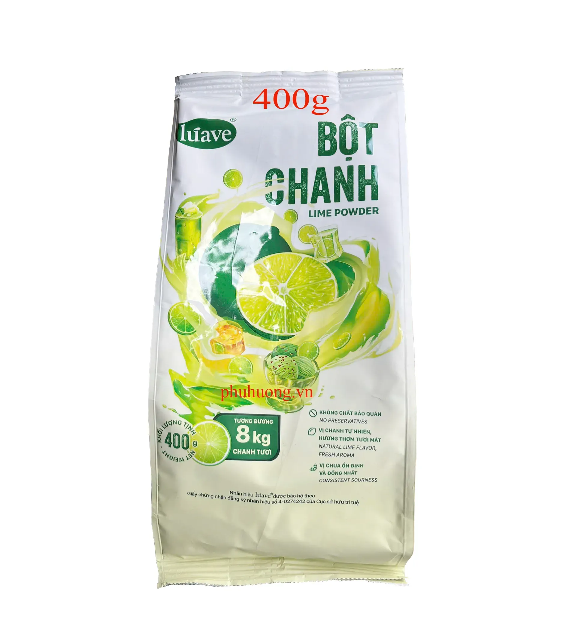 Bột chanh Luave 400g