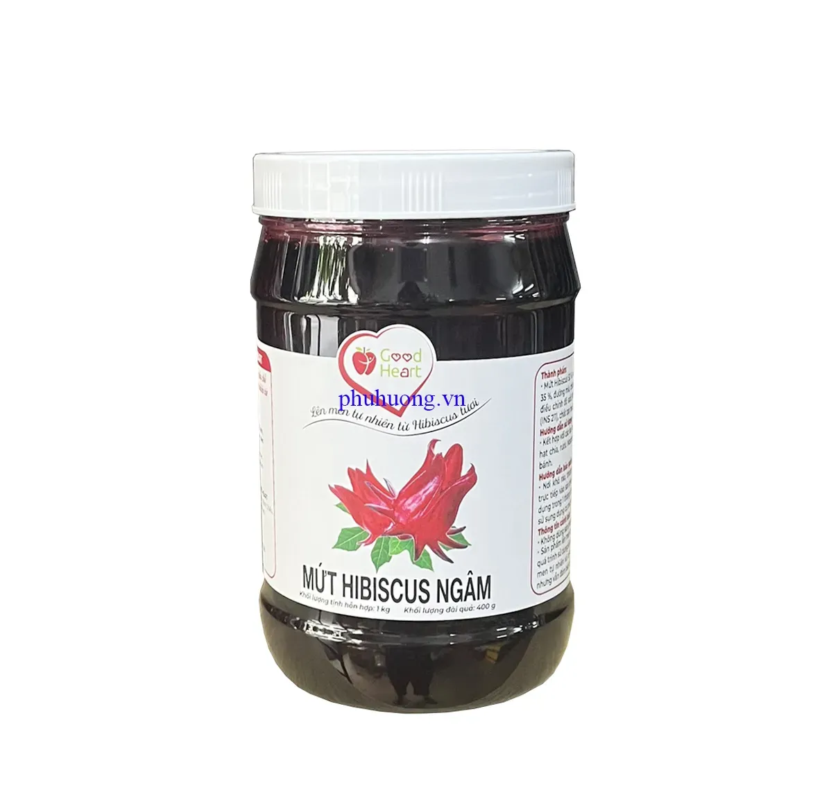 Đài hibiscus ngâm Good Heart 1 kg (hoa atiso đỏ)