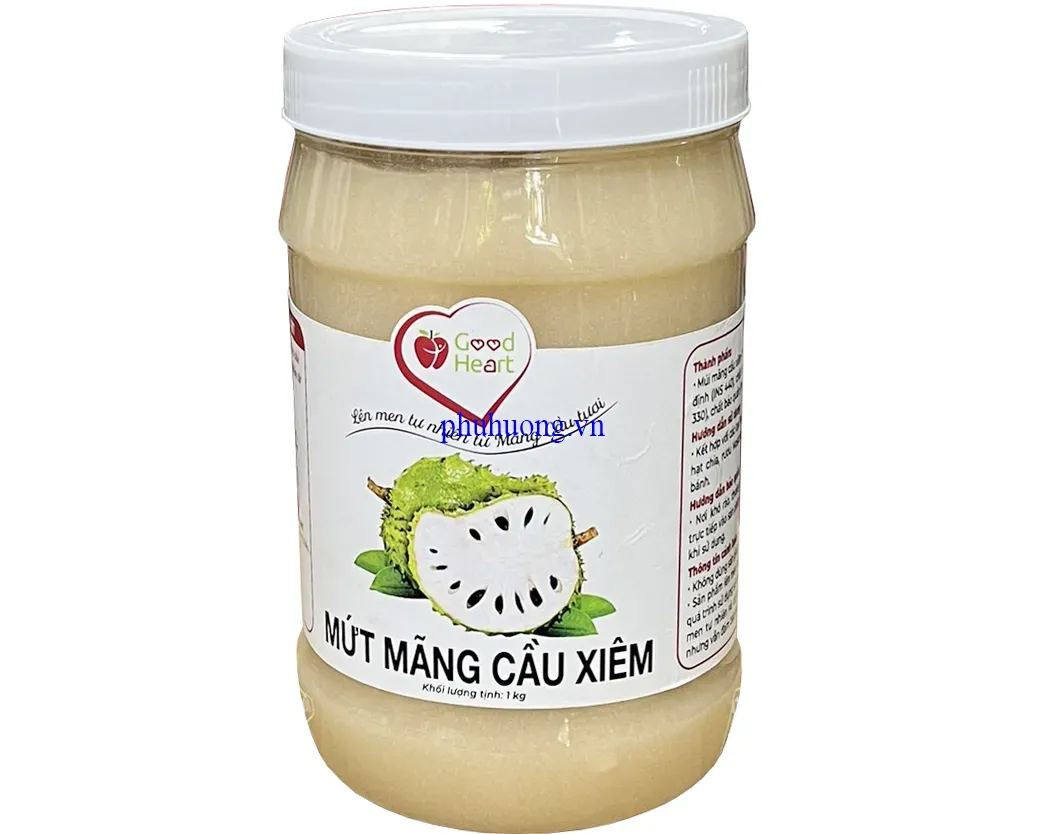 Mứt mãng cầu xiêm Good Heart 1kg