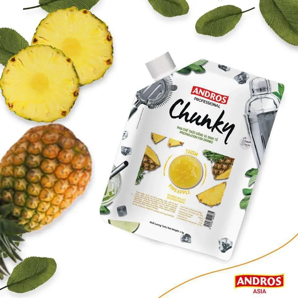 Mứt Chunky thơm (Pineapple) 1kg