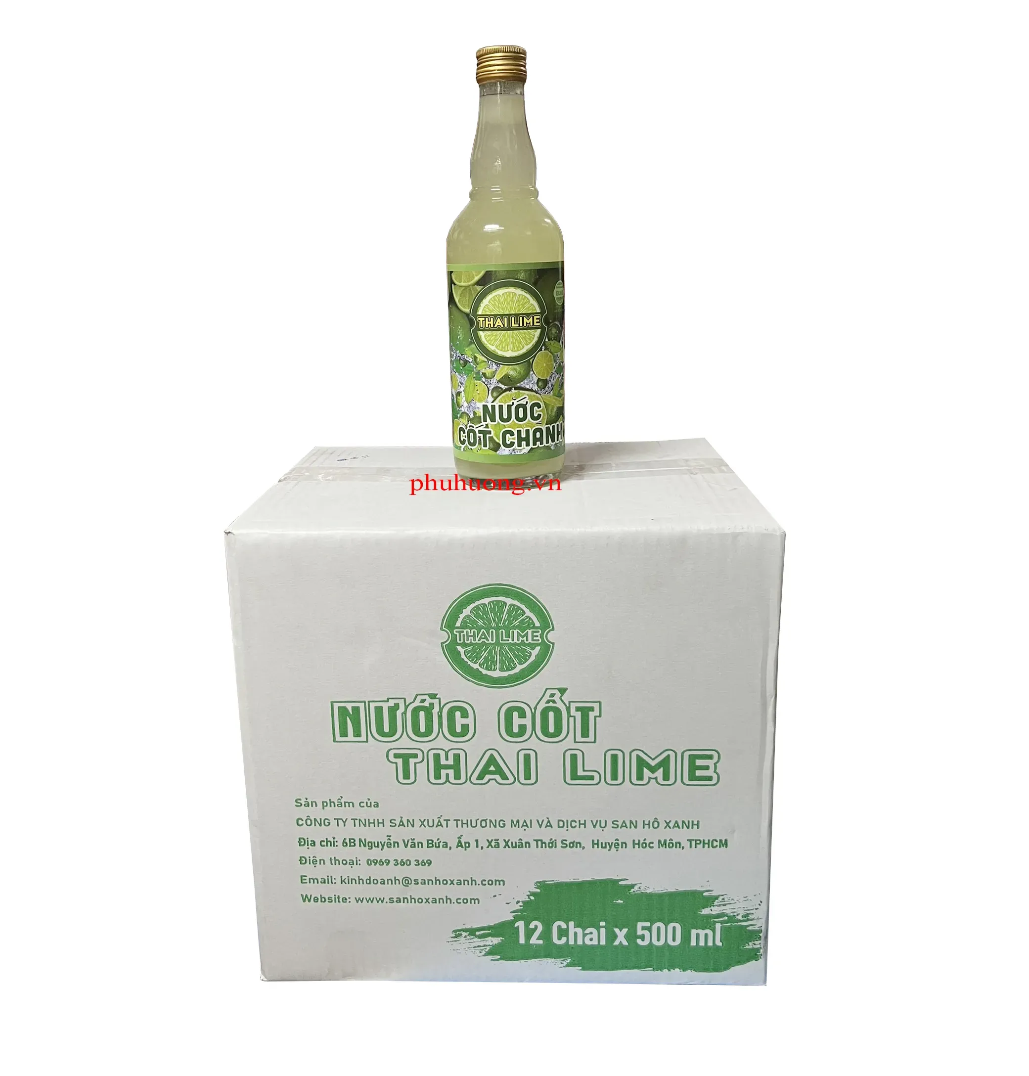 Nước cốt chanh Thái Lime 500ml - Thùng 12 chai