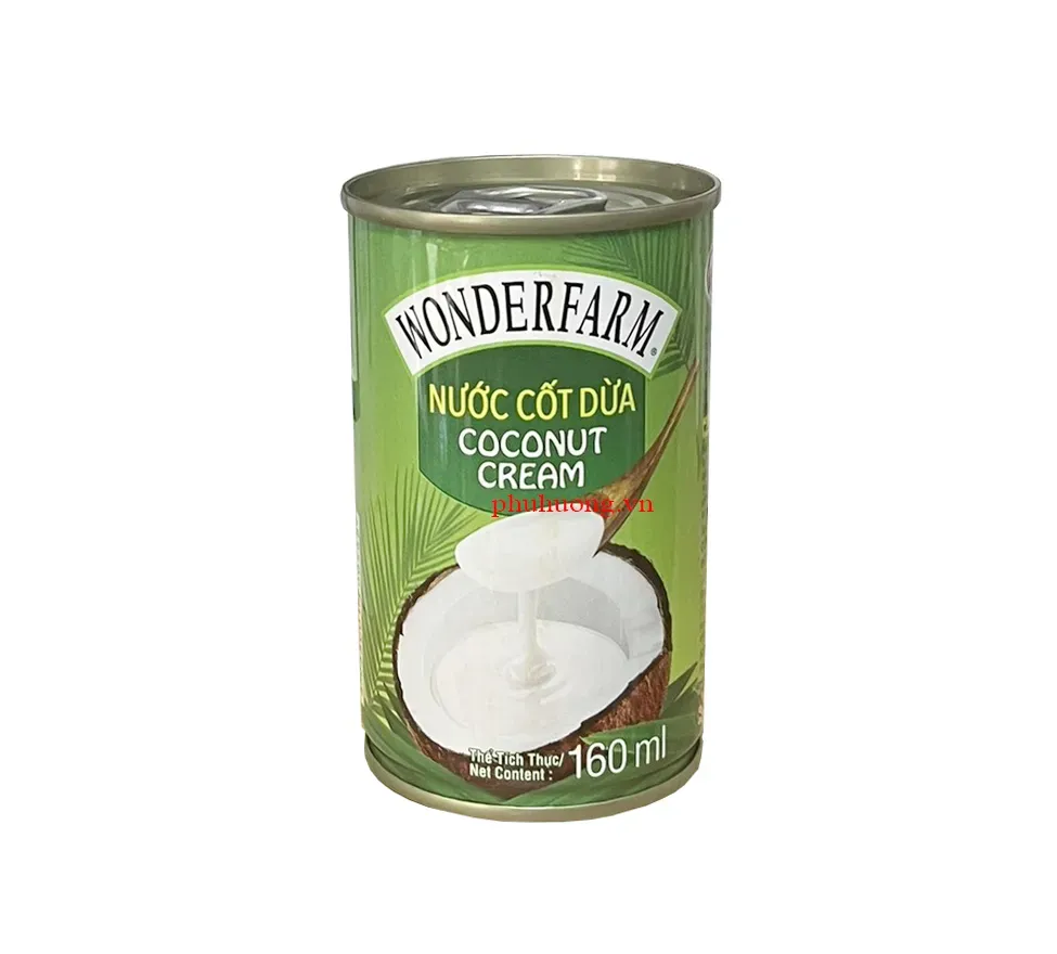 Nước cốt dừa Wonderfarm lon 160ml (NHỎ)