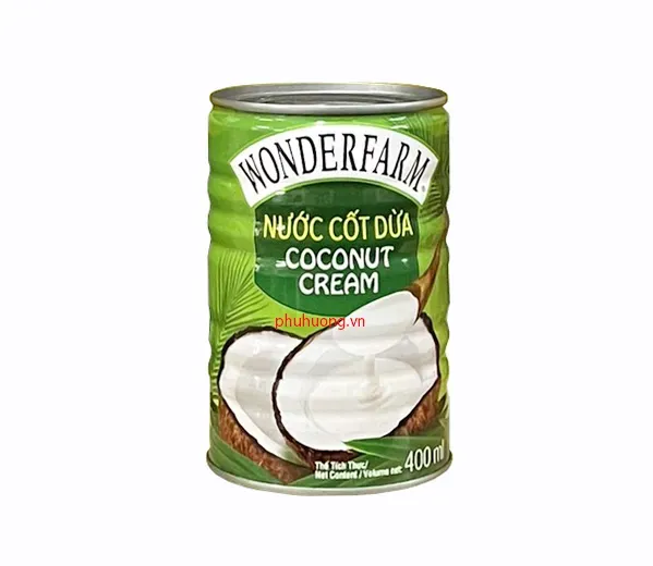 Nước cốt dừa Wonderfarm 400ml