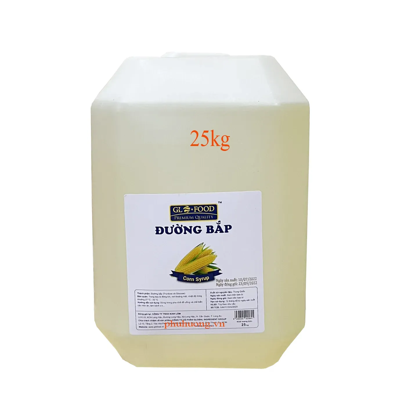 Nước đường ngô Glofood 25kg