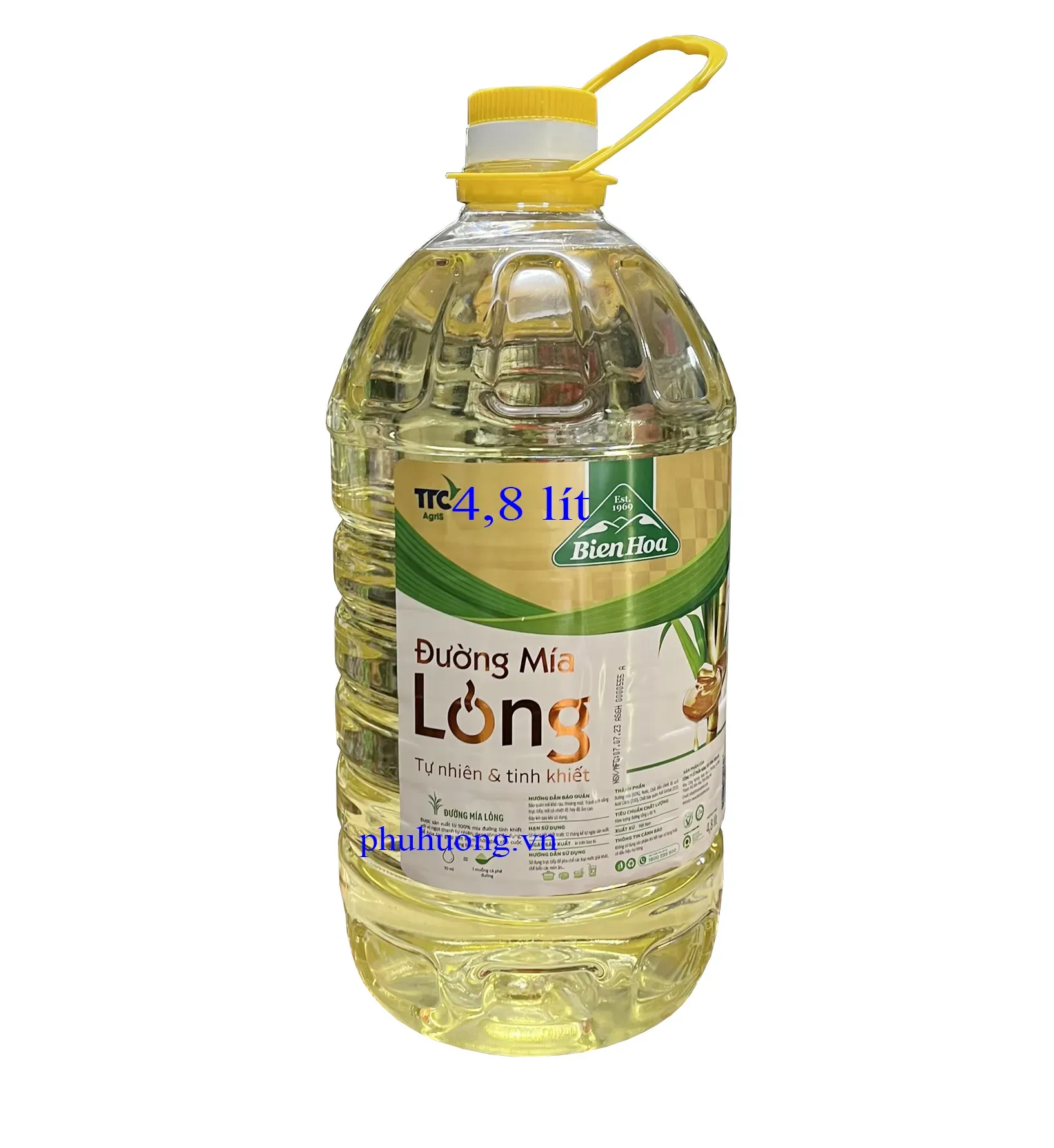 Nước đường mía lỏng Biên Hòa 4,8 lít