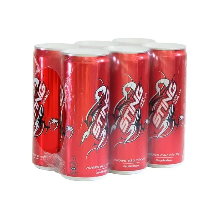 Nước Sting lon đỏ Việt Nam - thùng 24 lon