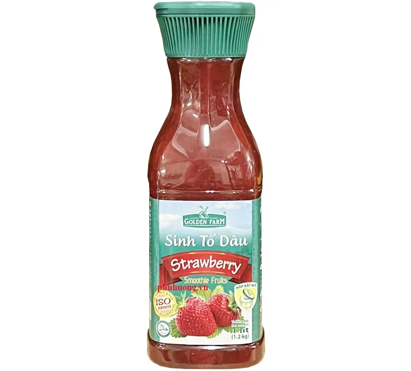 Sinh tố Golden Farm Dâu 1L