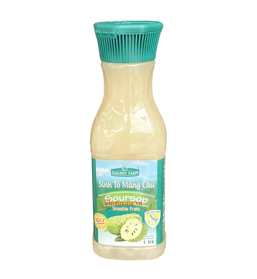 Sinh tố Golden Farm mãng cầu 1 lít