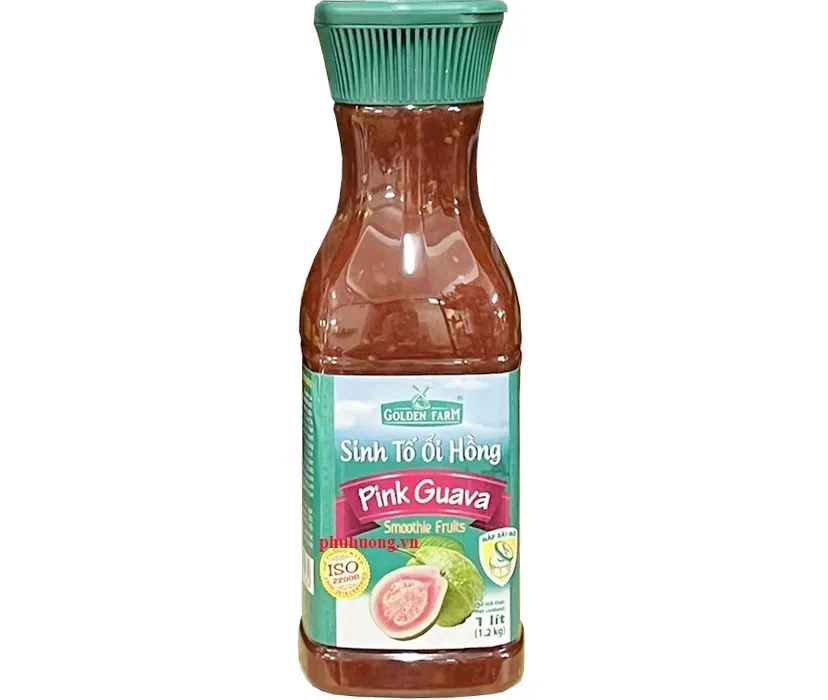 Sinh tố Golden farm ổi hồng 1L