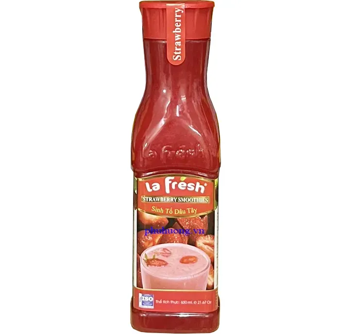 Sinh tố LaFresh dâu tây - 650ml