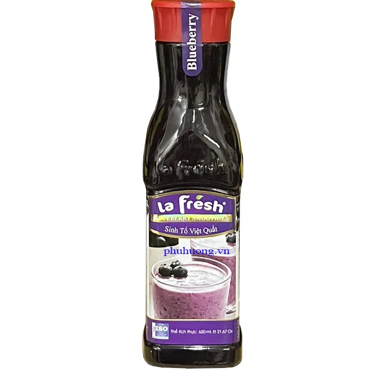 Sinh tố LaFresh việt quất - 650ml