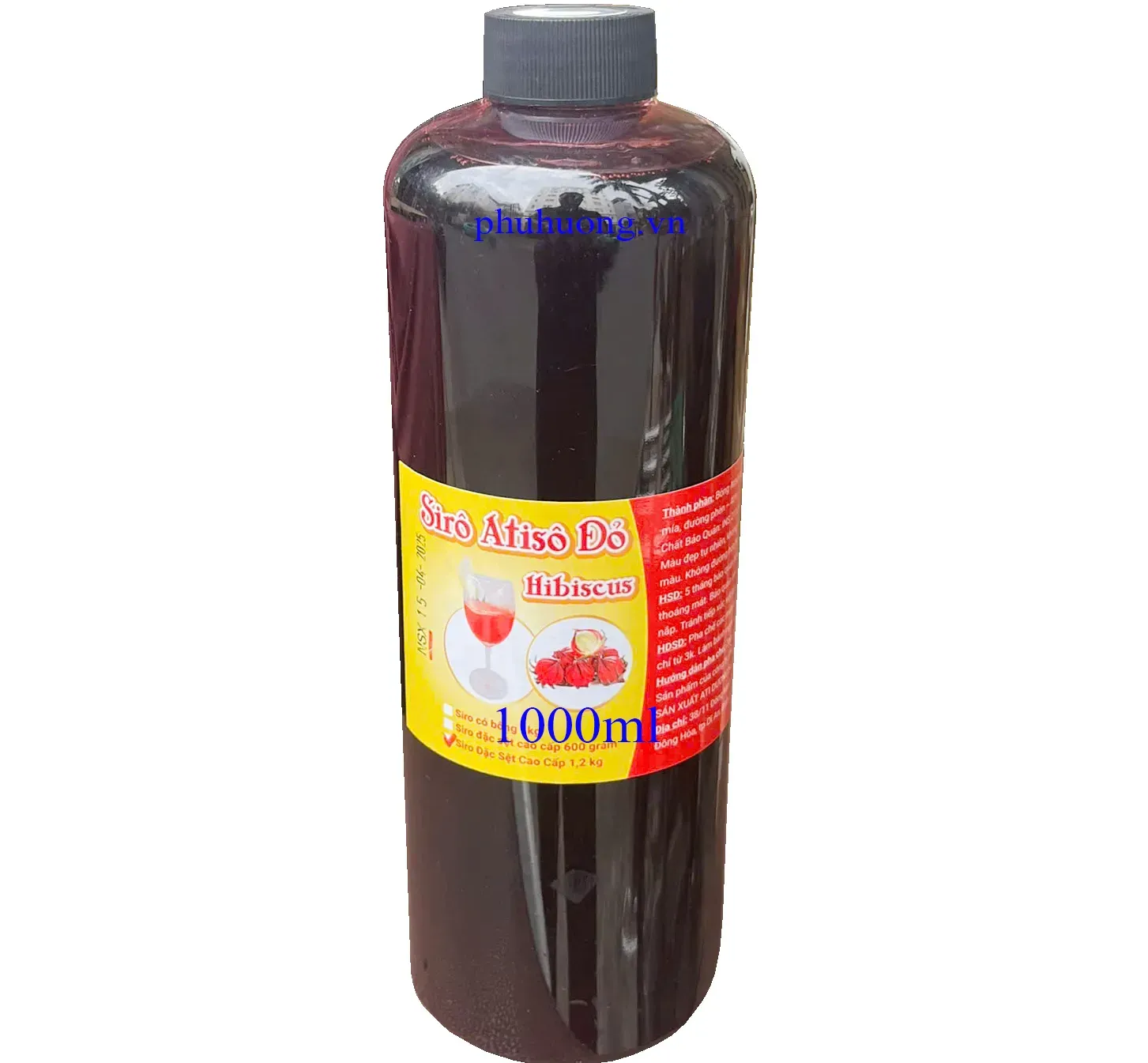 Siro Atiso đỏ 1000ml Dương Ngọc