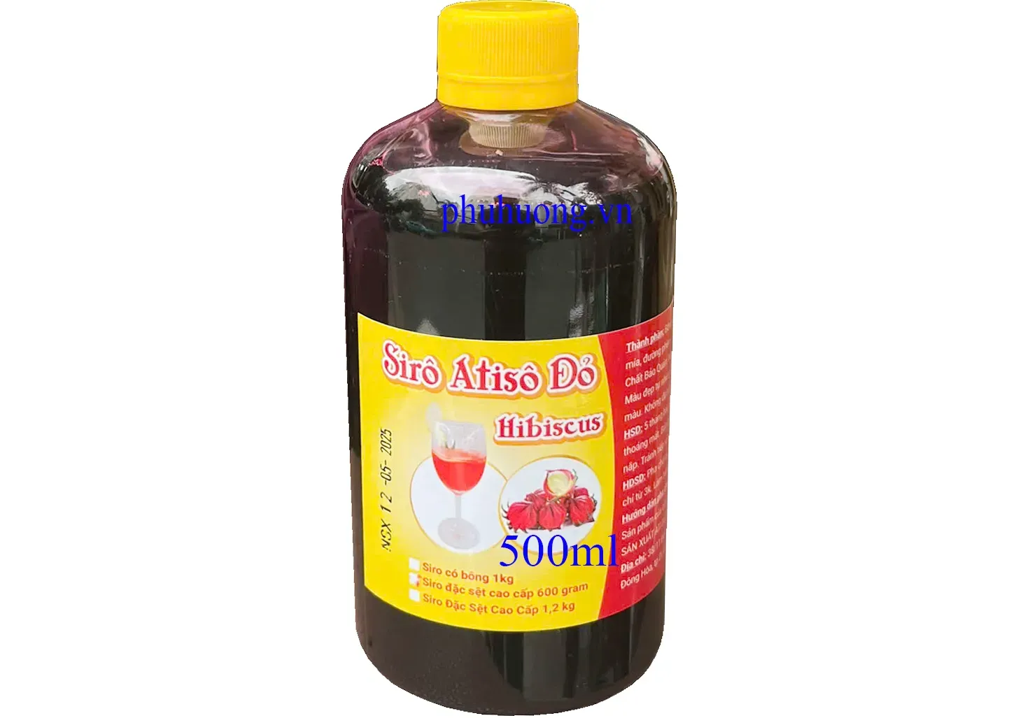Siro Atiso đỏ 500ml Dương Ngọc