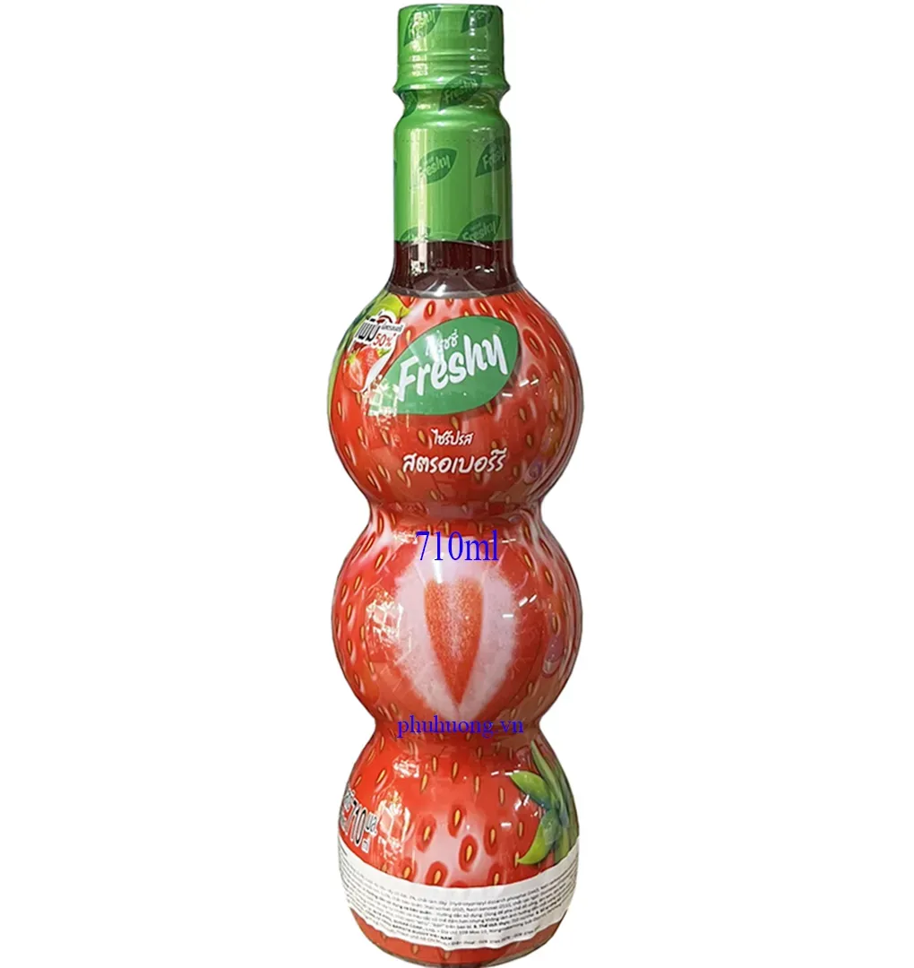 Syrup Freshy dâu 710ml