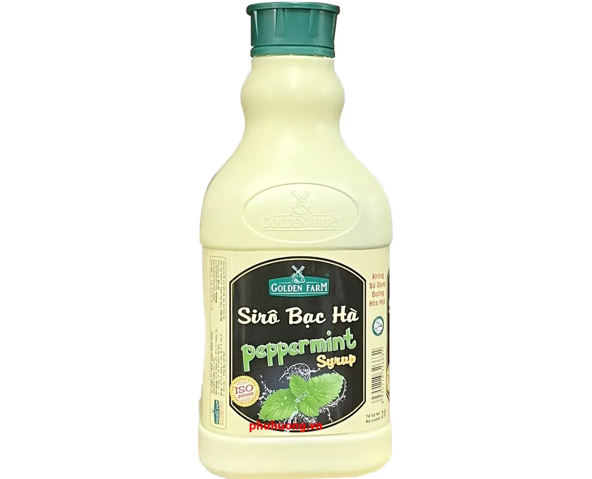 Siro BẠC HÀ Golden Farm 2L