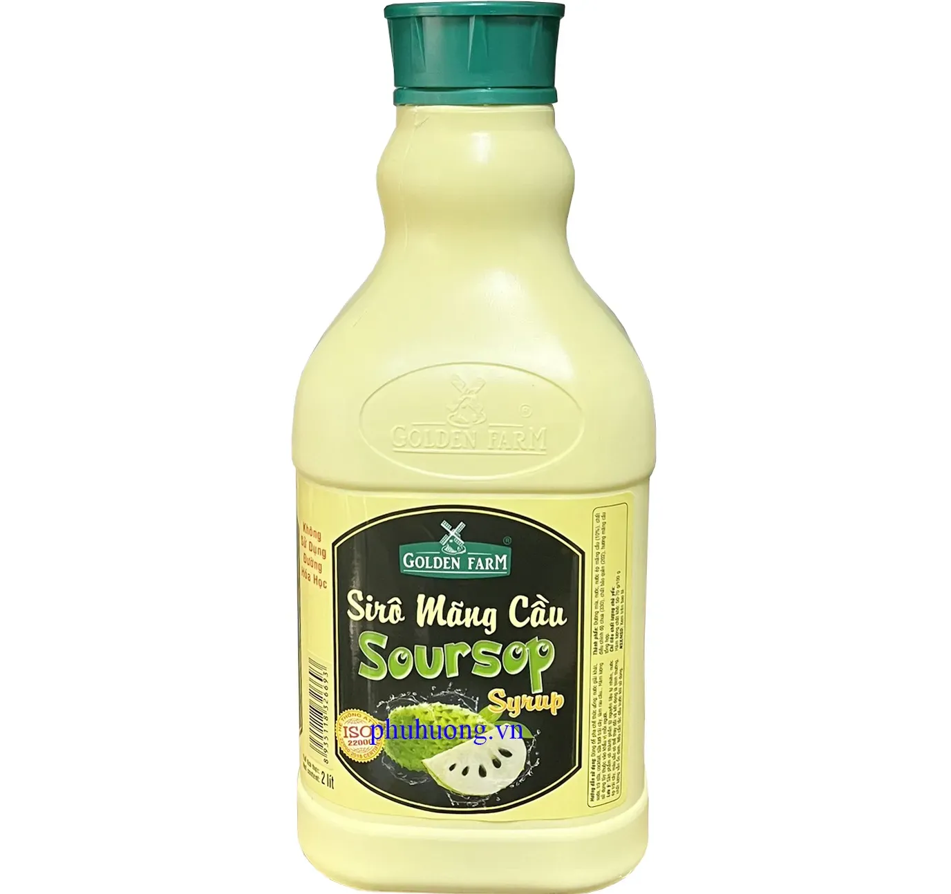 Siro Golden Farm mãng cầu 2 lít