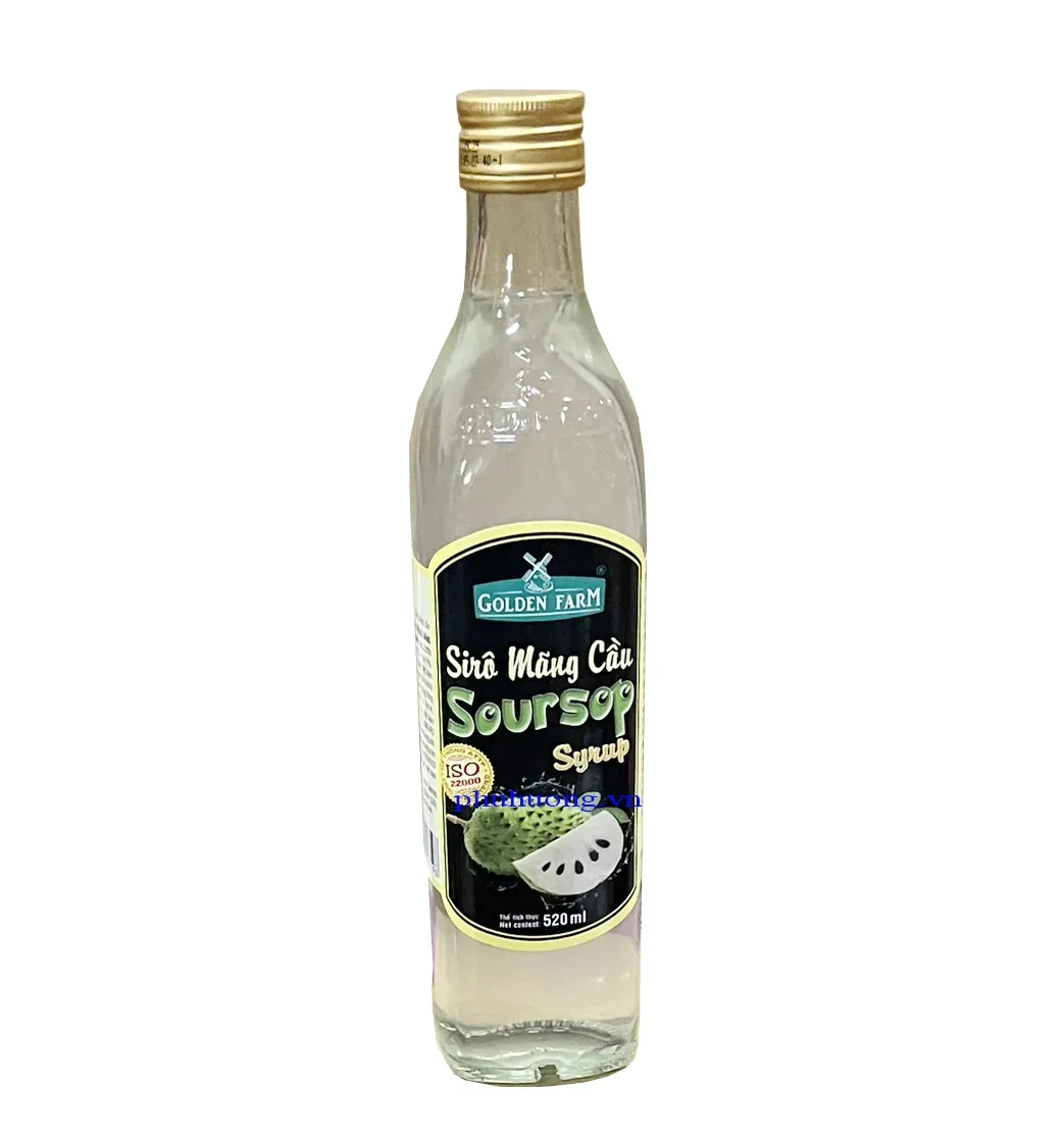 Siro Goldenfarm mãng cầu 520 ML