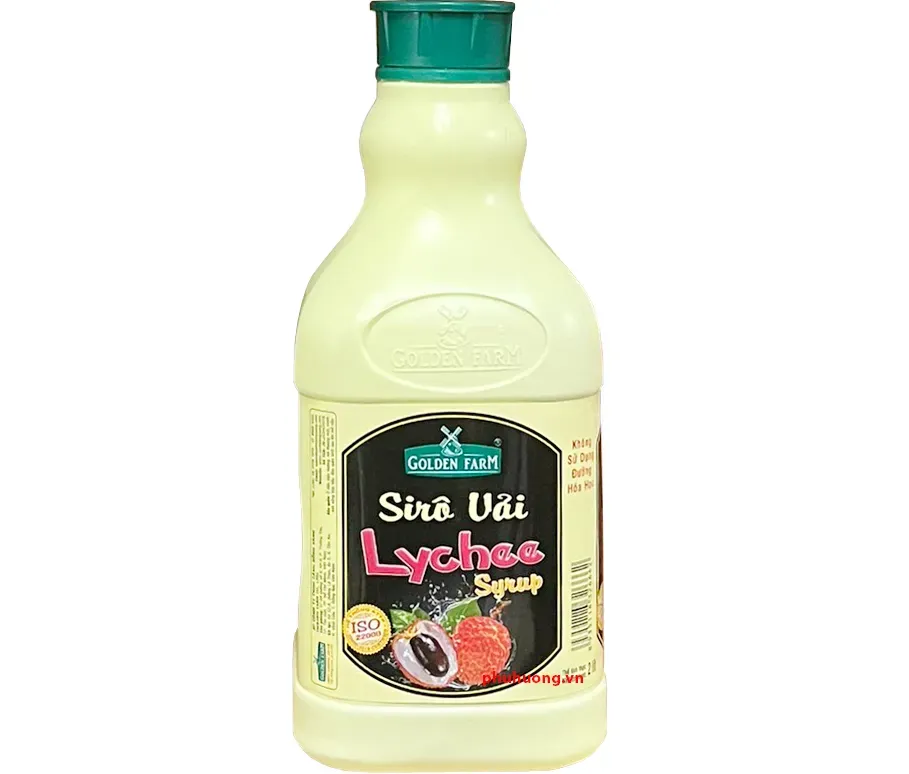 Siro VẢI Golden Farm 2L