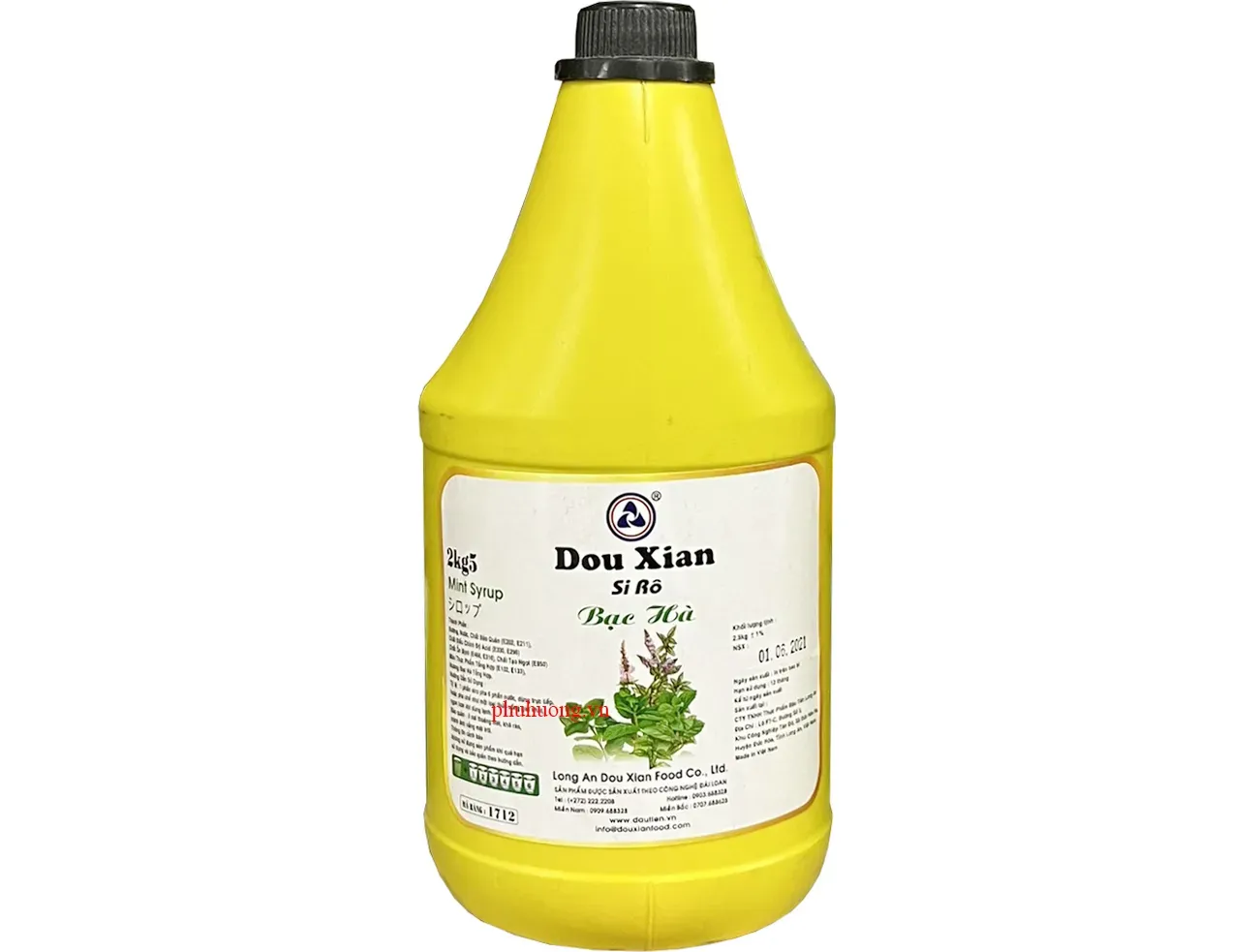 Siro Dou Xian bạc hà 2,5kg