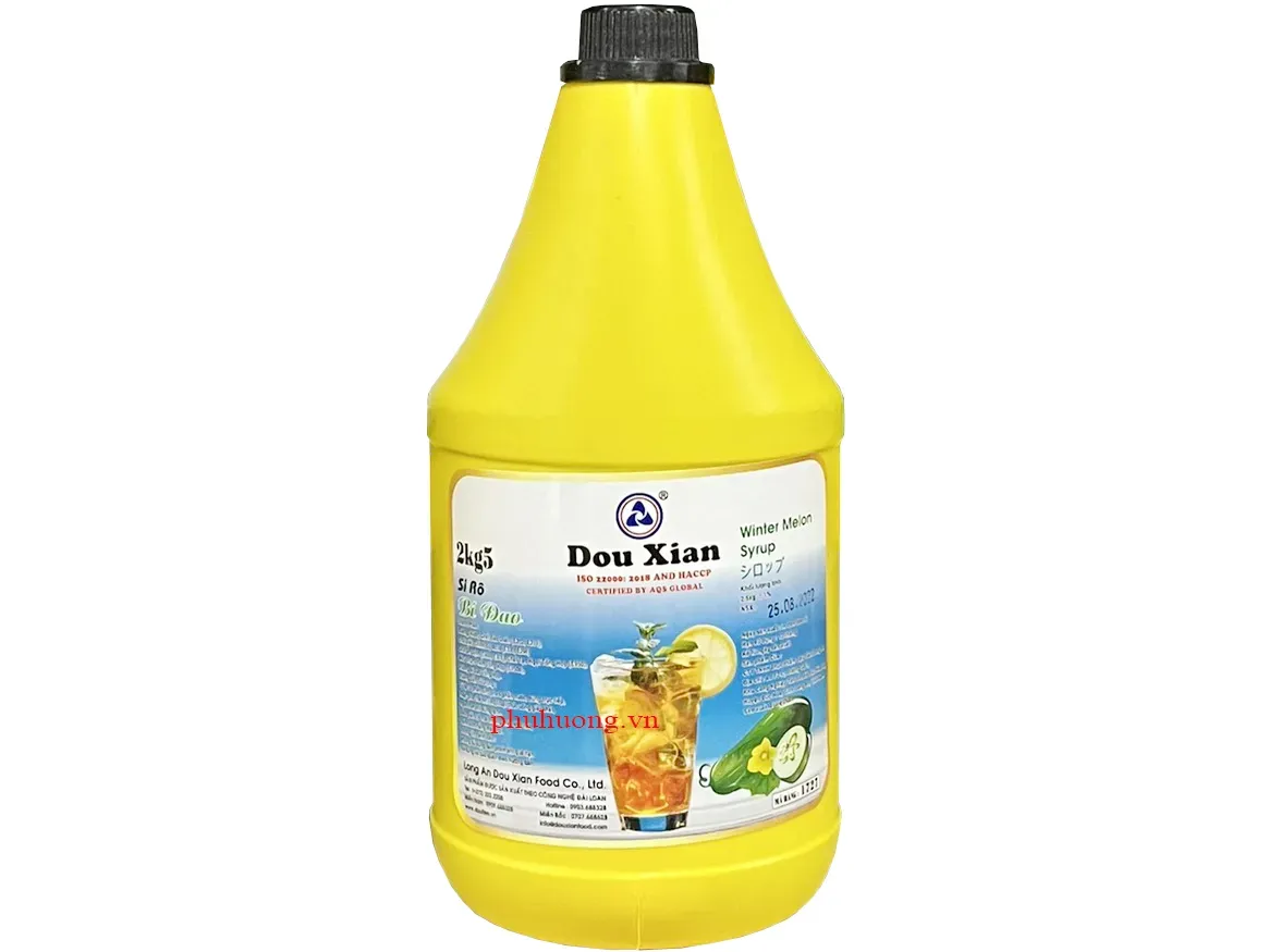 Siro Dou Xian bí đao 2,5kg