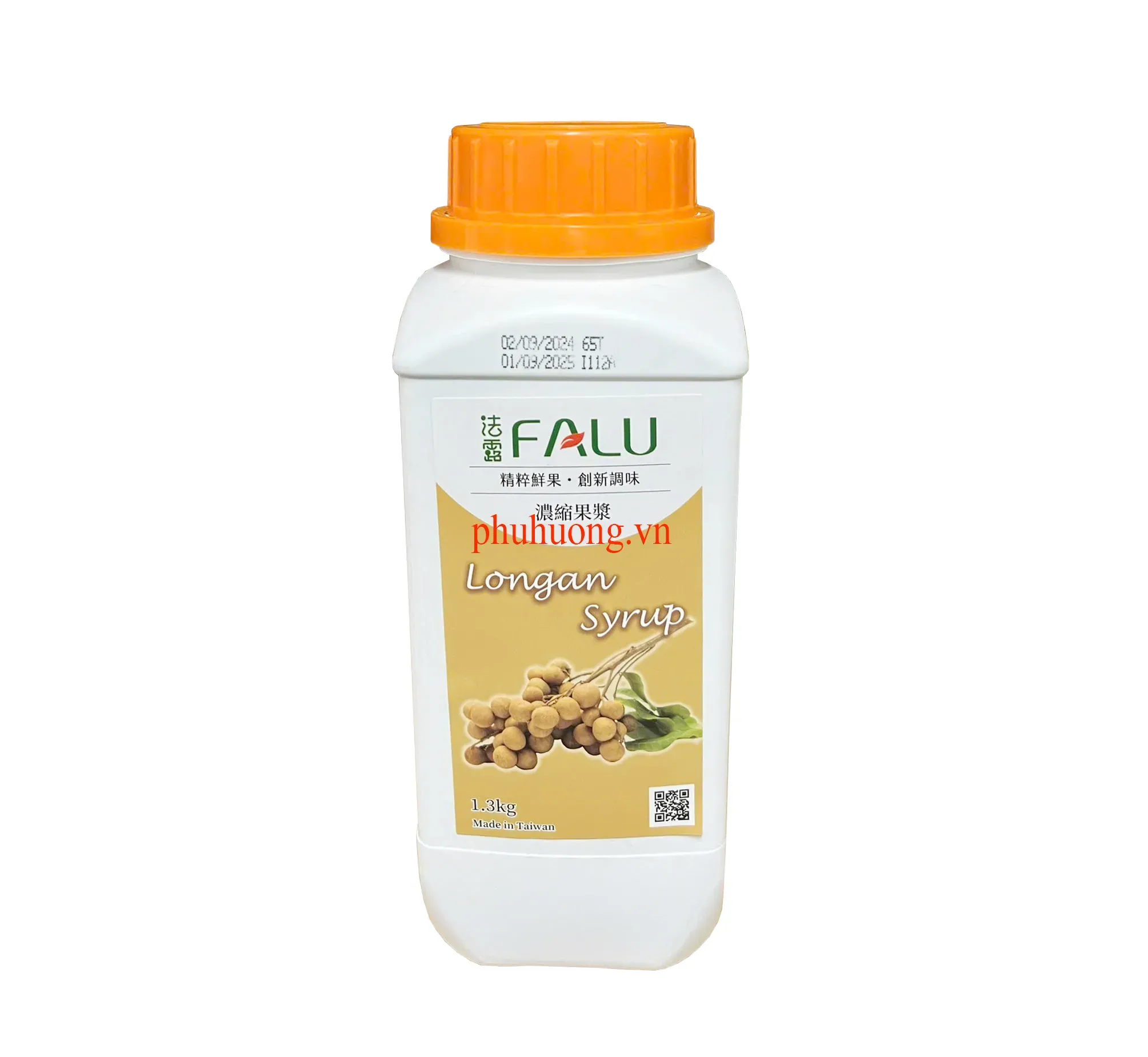 Syrup Falu nhãn 1,3kg - Đài Loan
