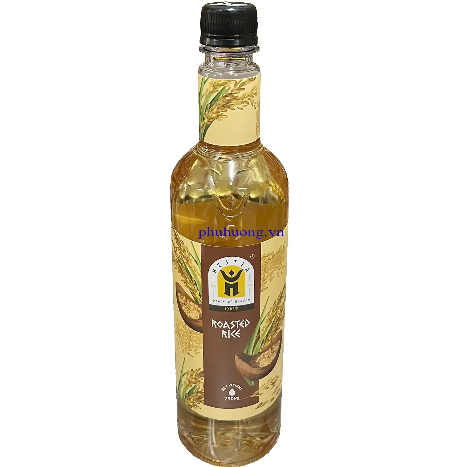 Syrup trà gạo rang Hestia (750ml)