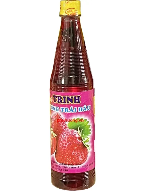 Siro Trinh dâu 600ml