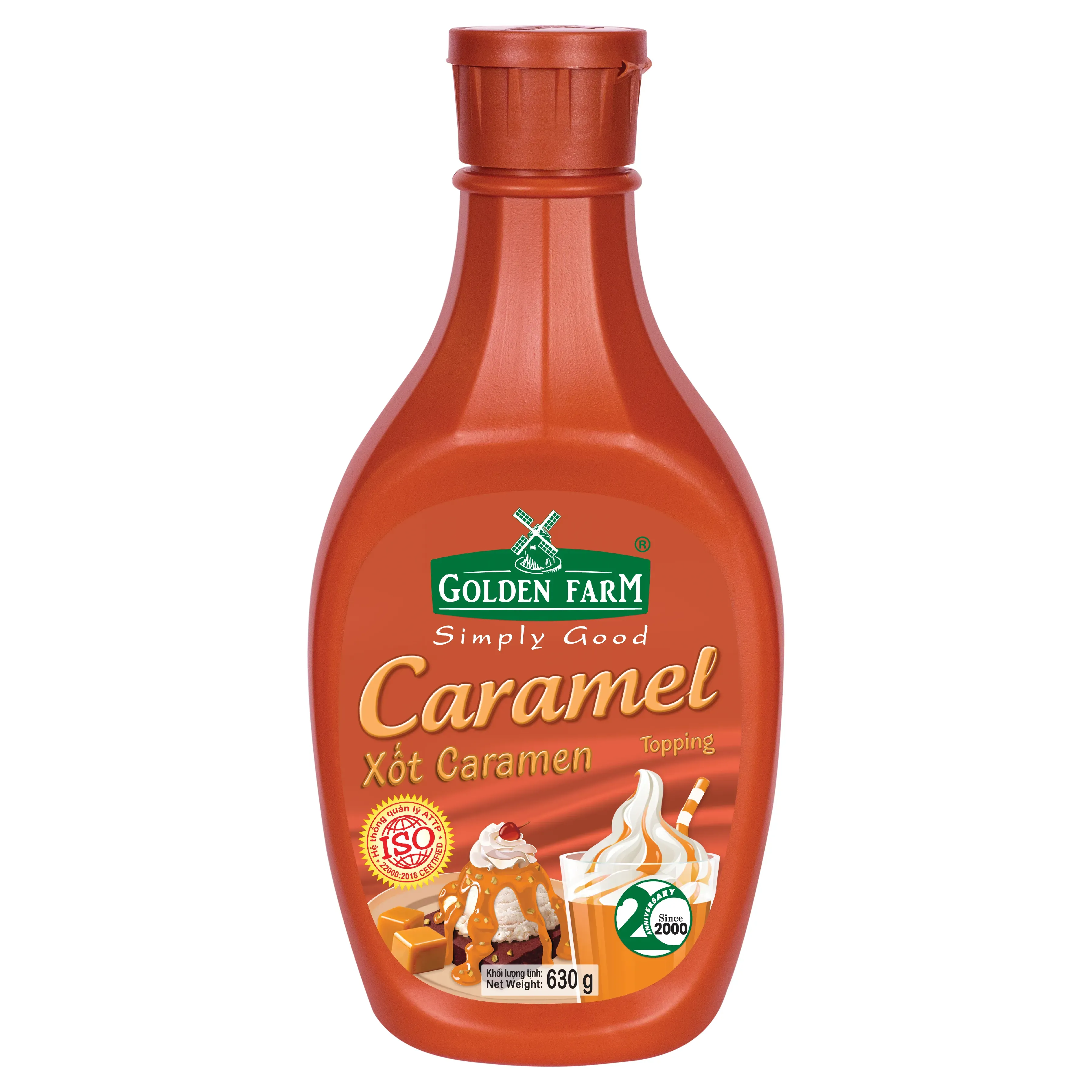 Xốt Golden farm caramel 630g