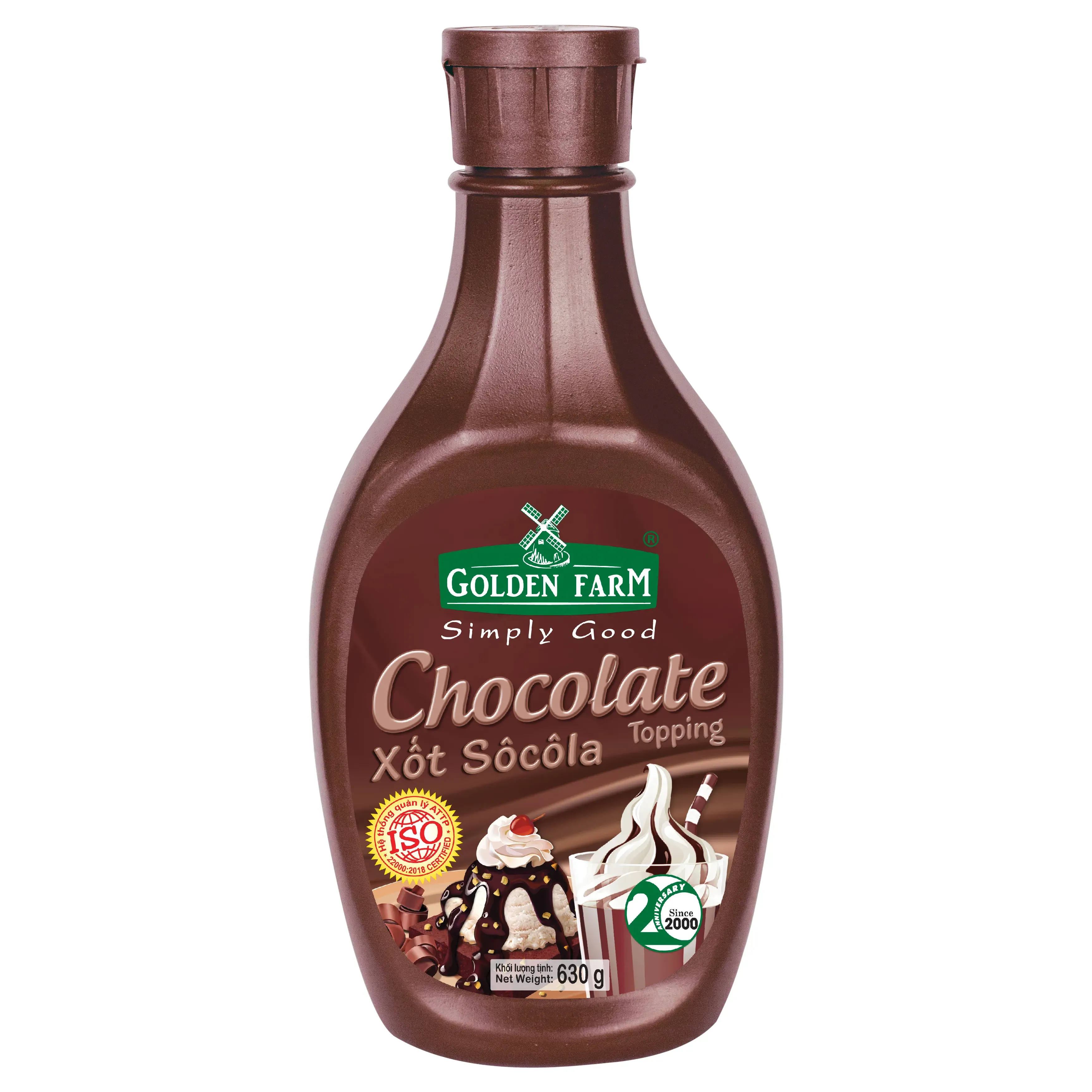 Xốt Golden farm socola 630g