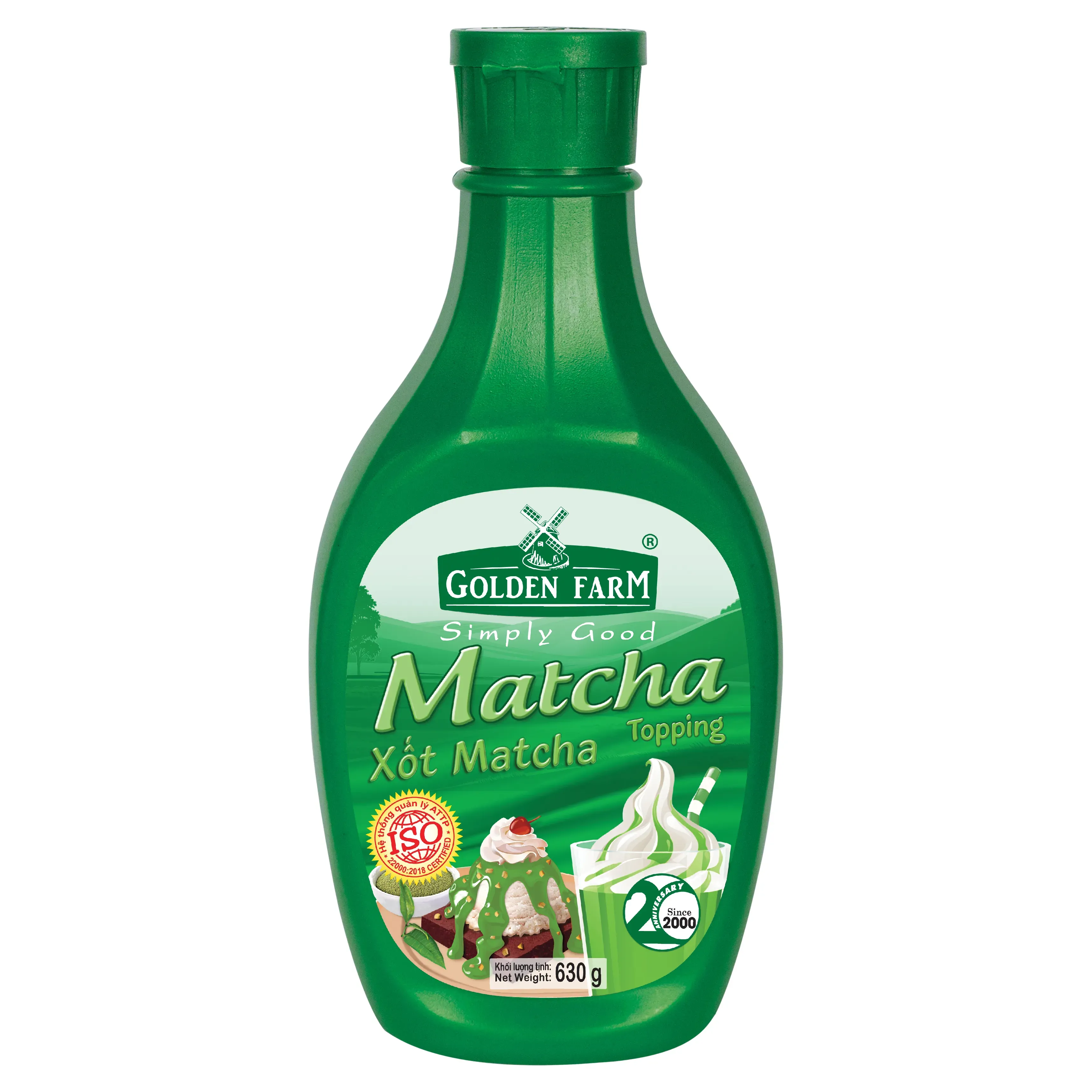 Xốt Golden farm matcha 630g