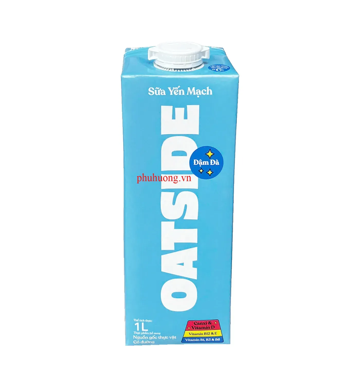 Sữa yến mạch Oatside Đậm đà hộp 1 Lít (có đường)