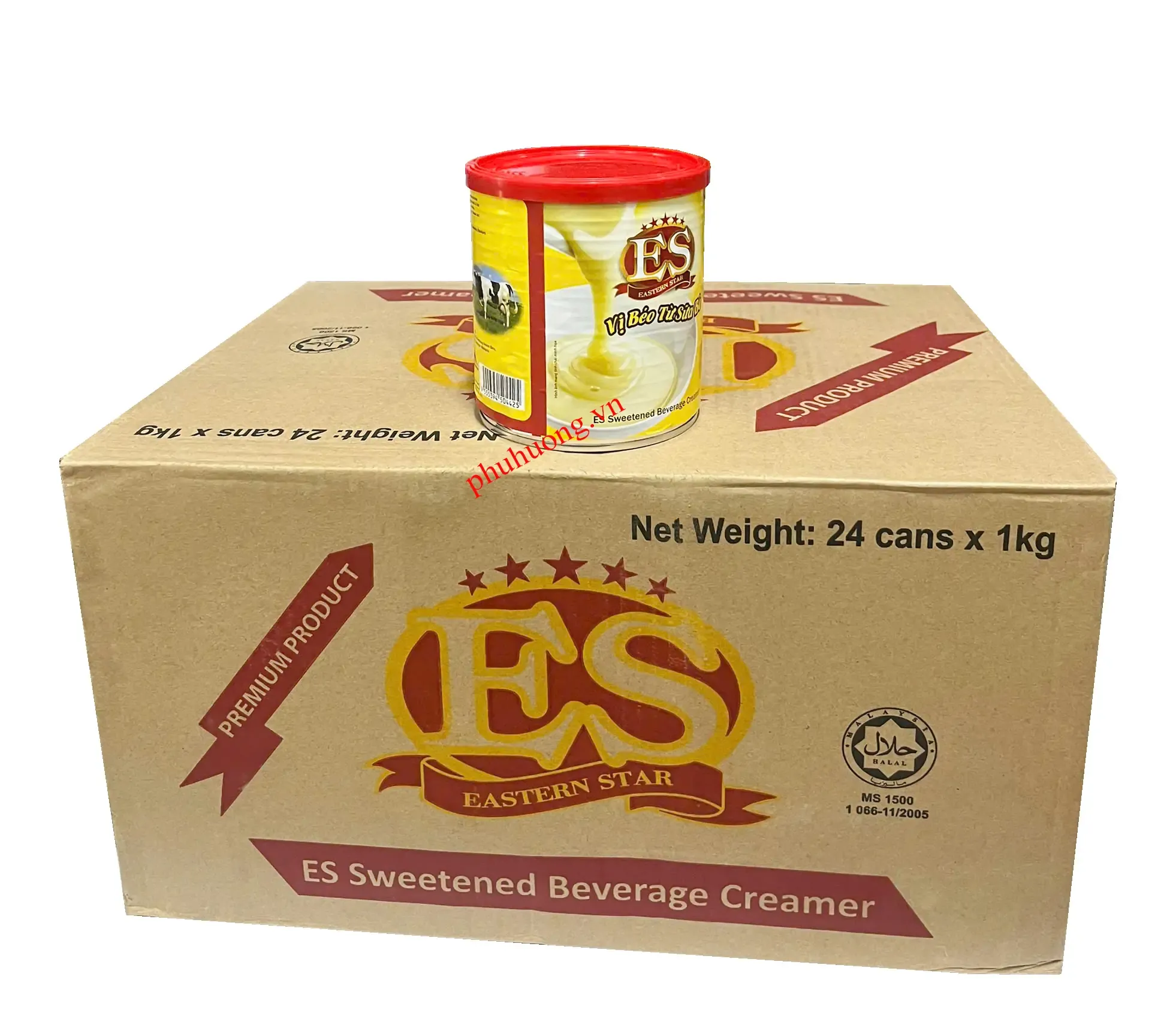 Sữa đặc ES Malaysia - 1 kg - Thùng 24 lon