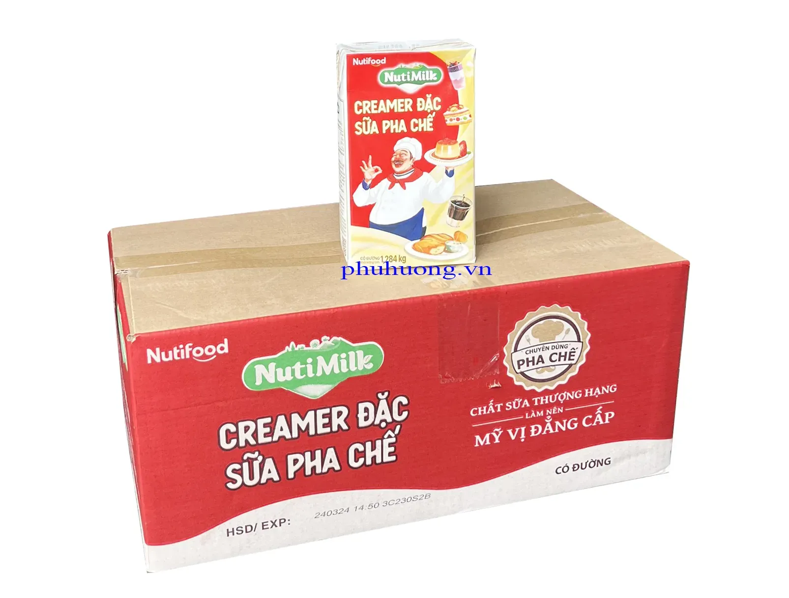 SỮA ĐẶC NUTI 1.284KG*12 - Thùng 12 hộp