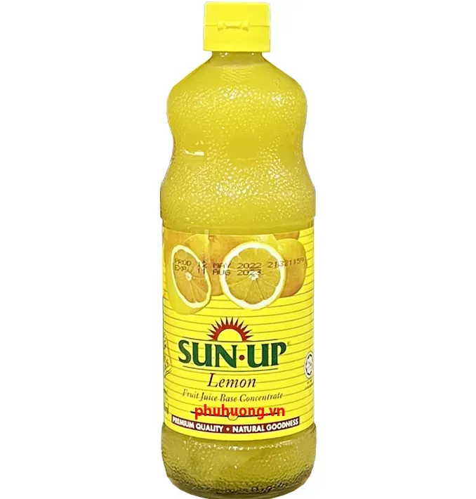 Sunup chanh vàng 850ml