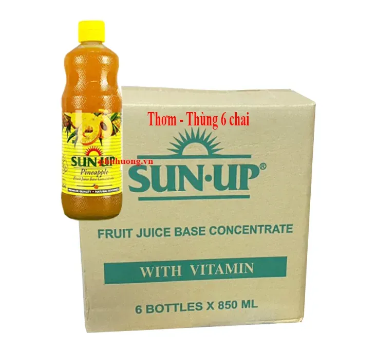Sunup thơm - Thùng 6 chai