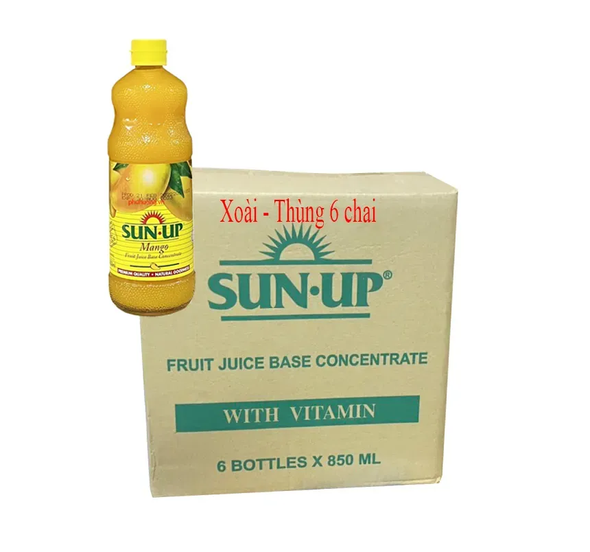 Sunup Xoài - Thùng 6 chai