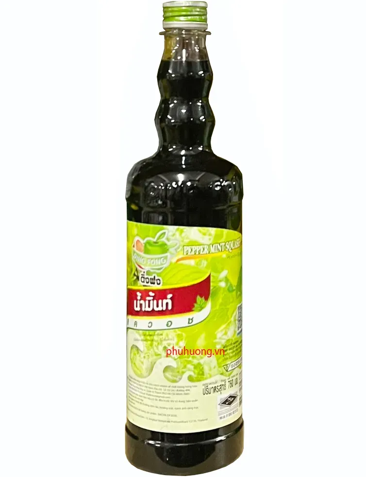 Syrup dingfong bạc hà xanh 760ml