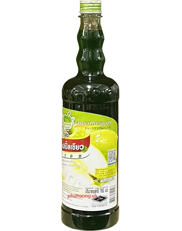Syrup dingfong táo xanh 760ml