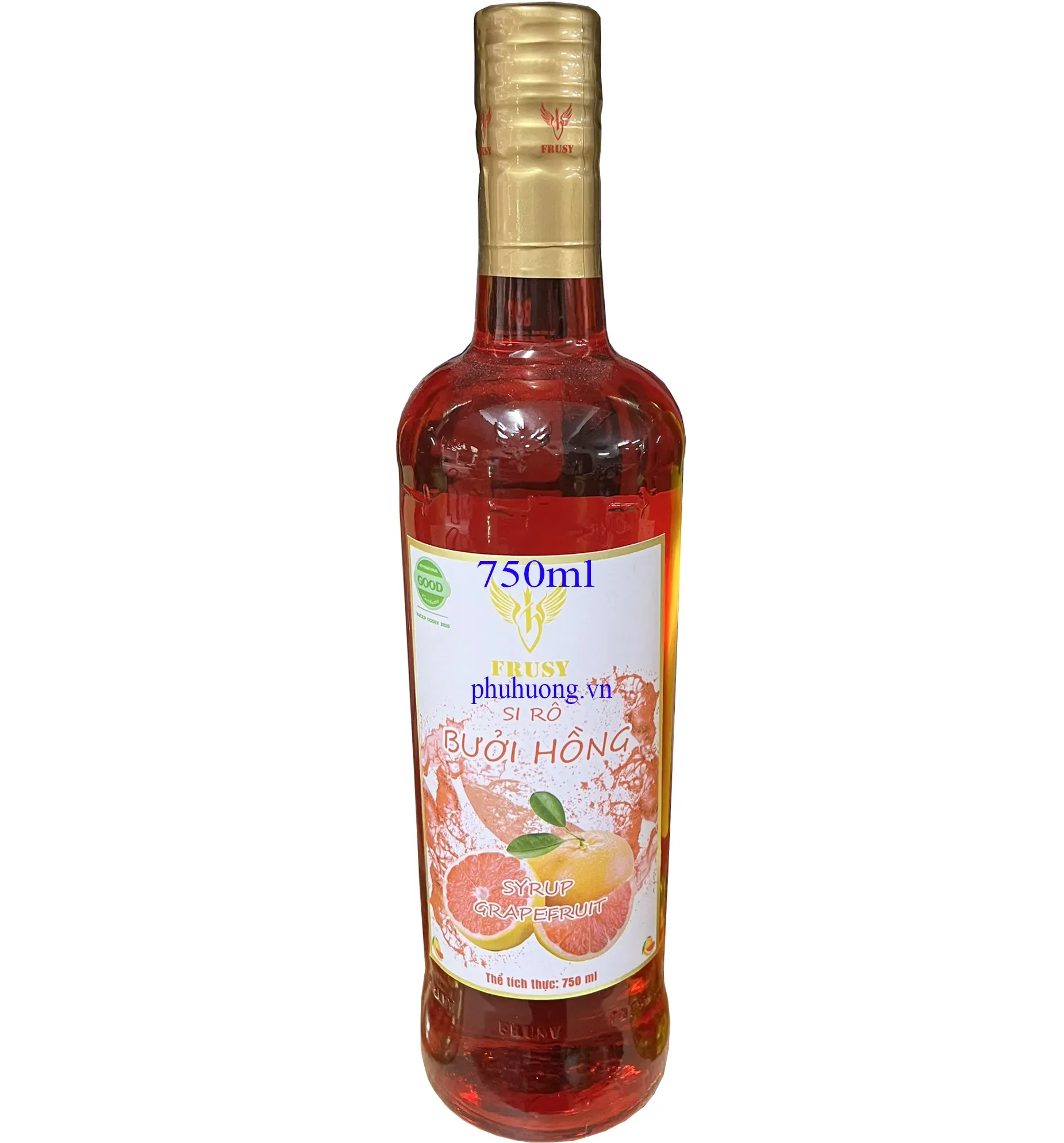 Syrup Frusy bưởi hồng 750ml