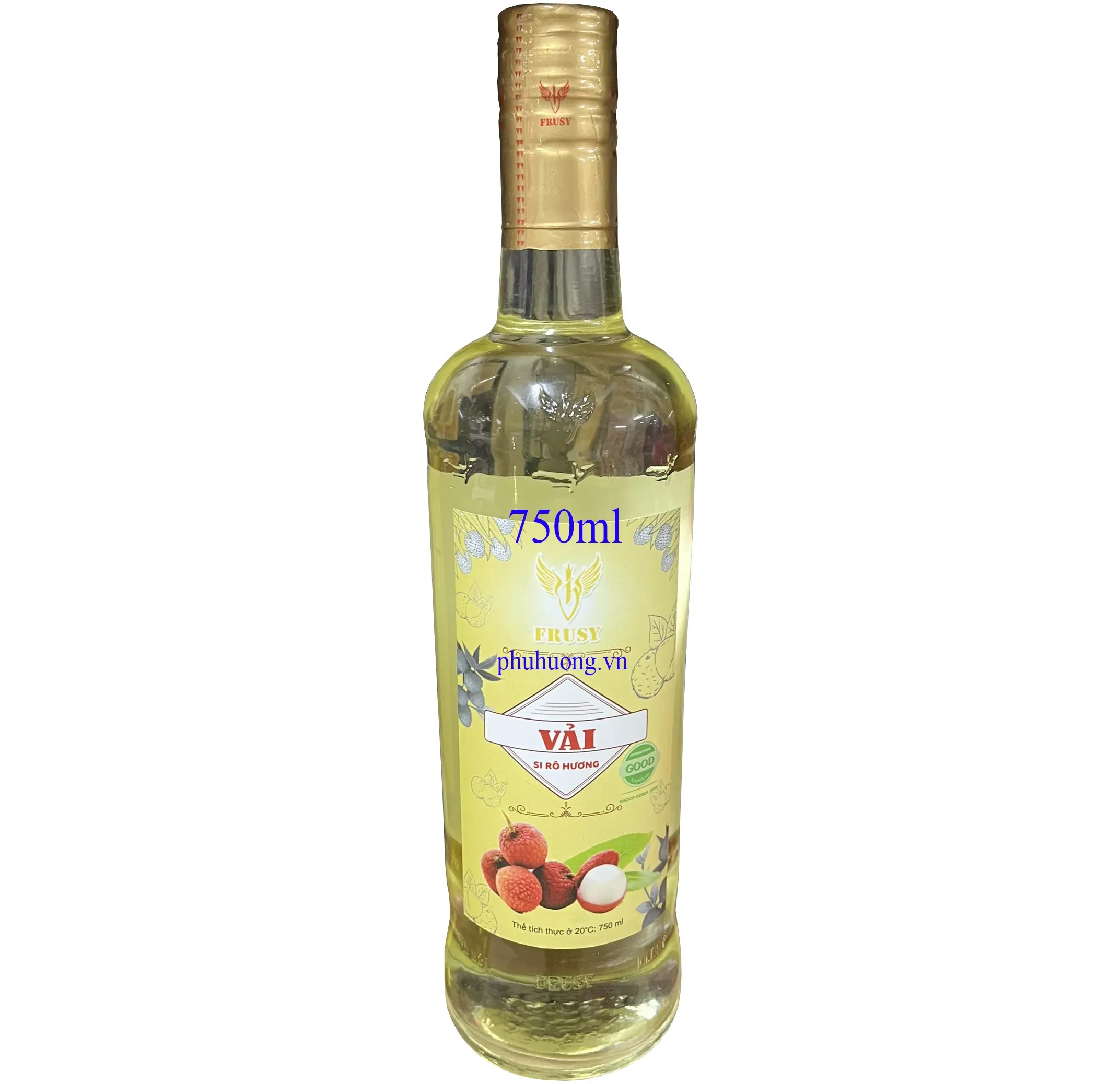 Syrup Frusy vải 750ml