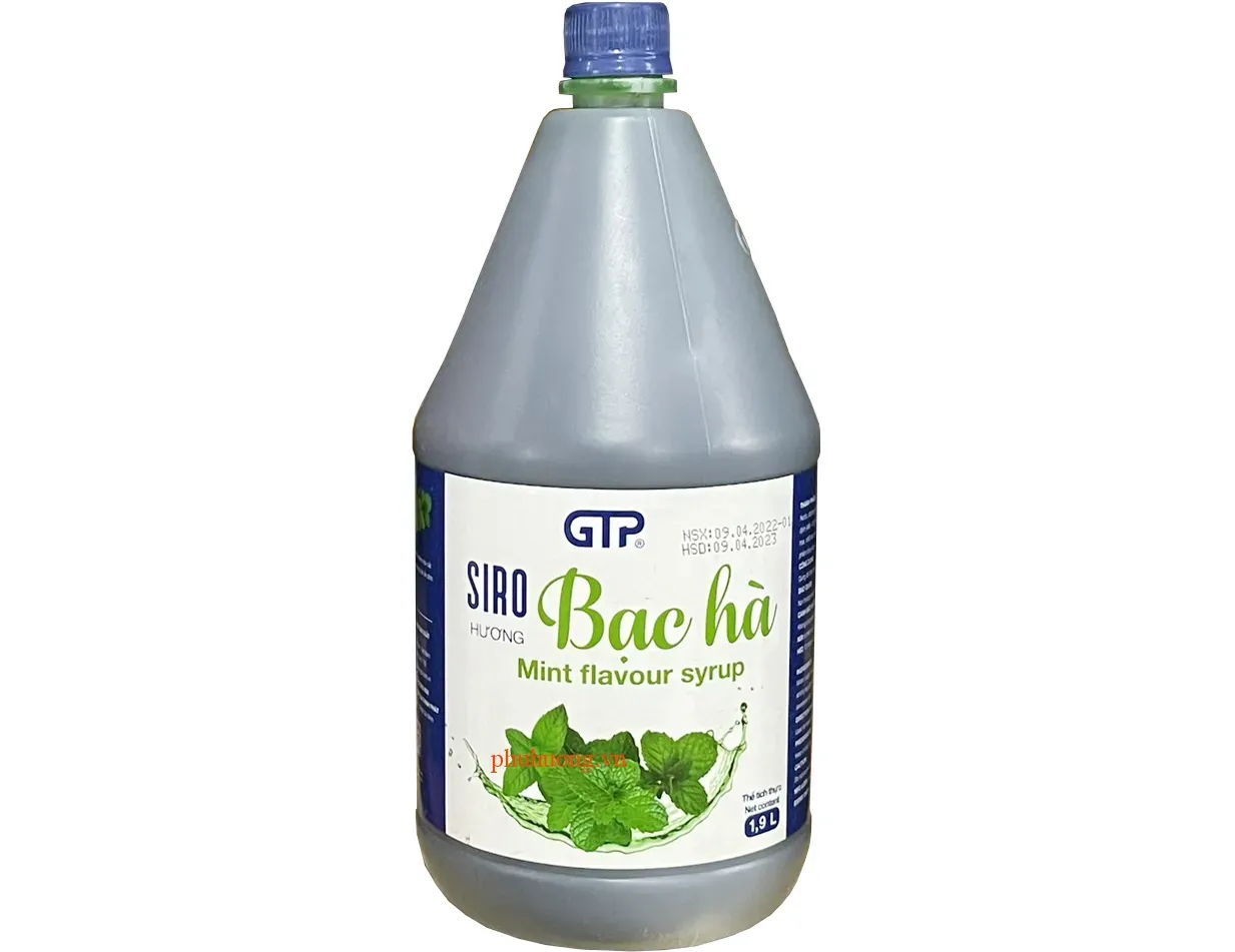 Siro Gia Thịnh Phát bạc hà 1.9l