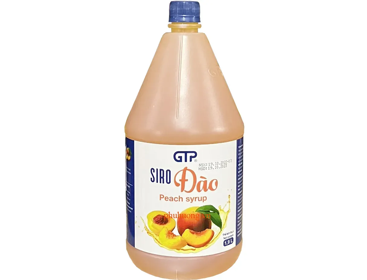 Siro Gia Thịnh Phát đào 1.9l