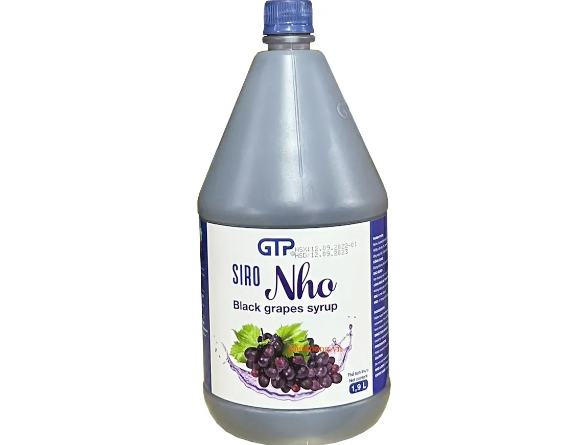 Siro Gia Thịnh Phát nho 1.9l