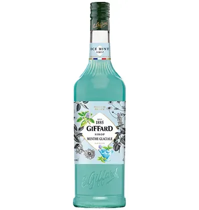 Syrup Giffard bạc hà trắng màu xanh dương  1L